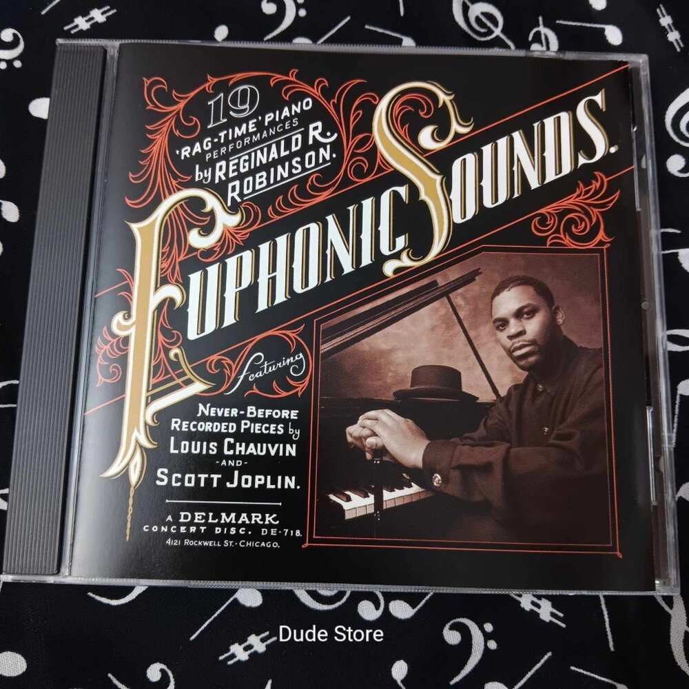 Reginald R. Robinson - Euphonic Sounds *Ragtime Performances* - 19 Songs 1998 CD